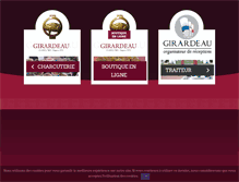 Tablet Screenshot of girardeau-traiteur.com